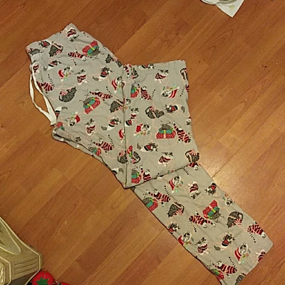 Christmas Cat PJ pants